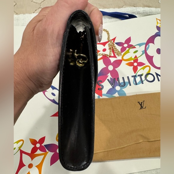 Louis Vuitton Authentic Vintage Epi Art Deco Clutch in Black-EUC! - Picture 7 of 9